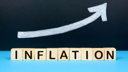Blocks Spelling Out the Word Inflation