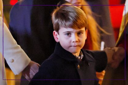 Prince Louis at the Royal family Christmas carol service