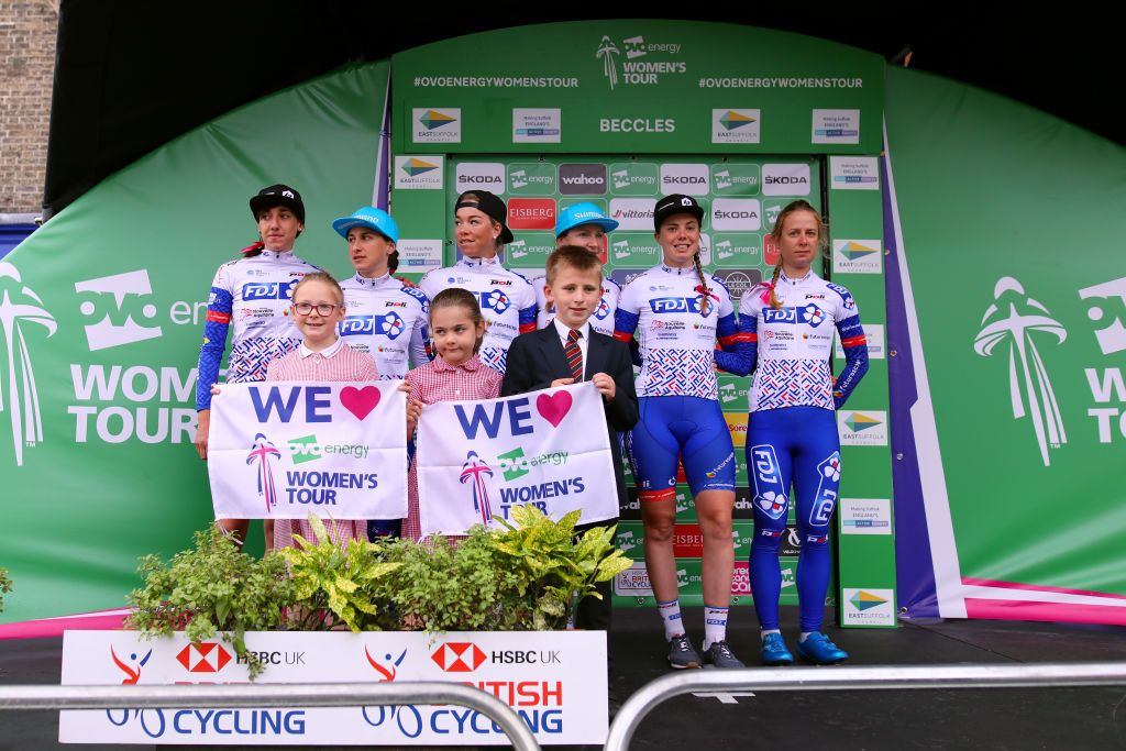 FDJ are introduced to the crowd