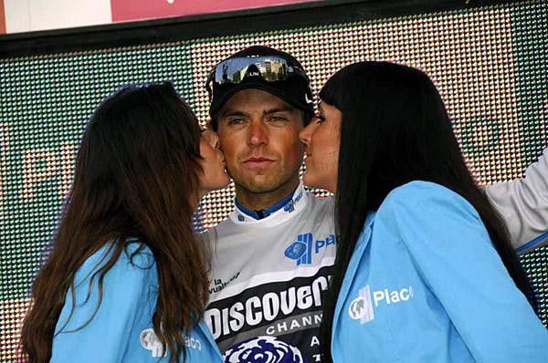 Jurgen Van Goolen (Discovery) leads the mountains competition