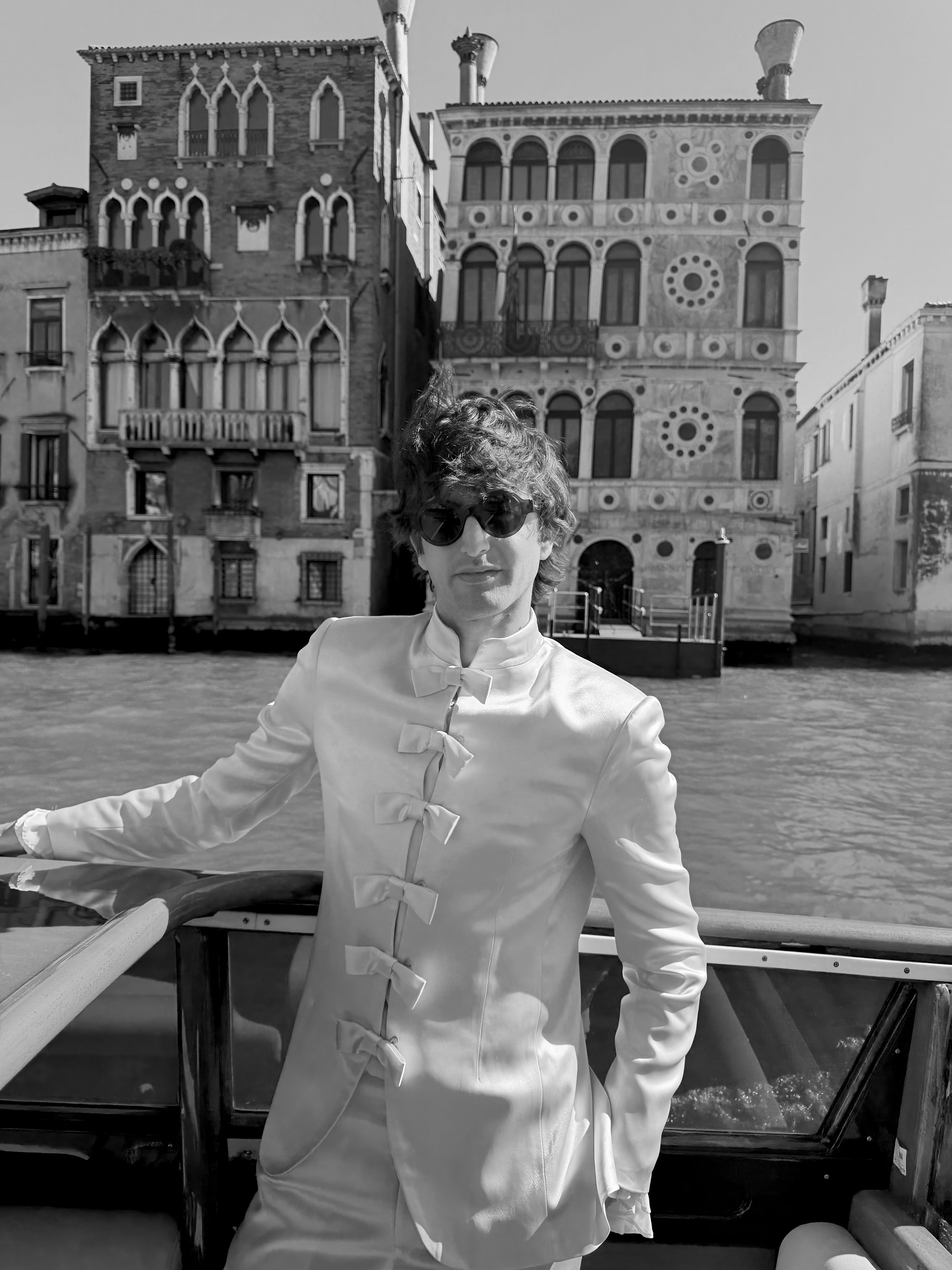 An image of @maximilianhurd in Venice.