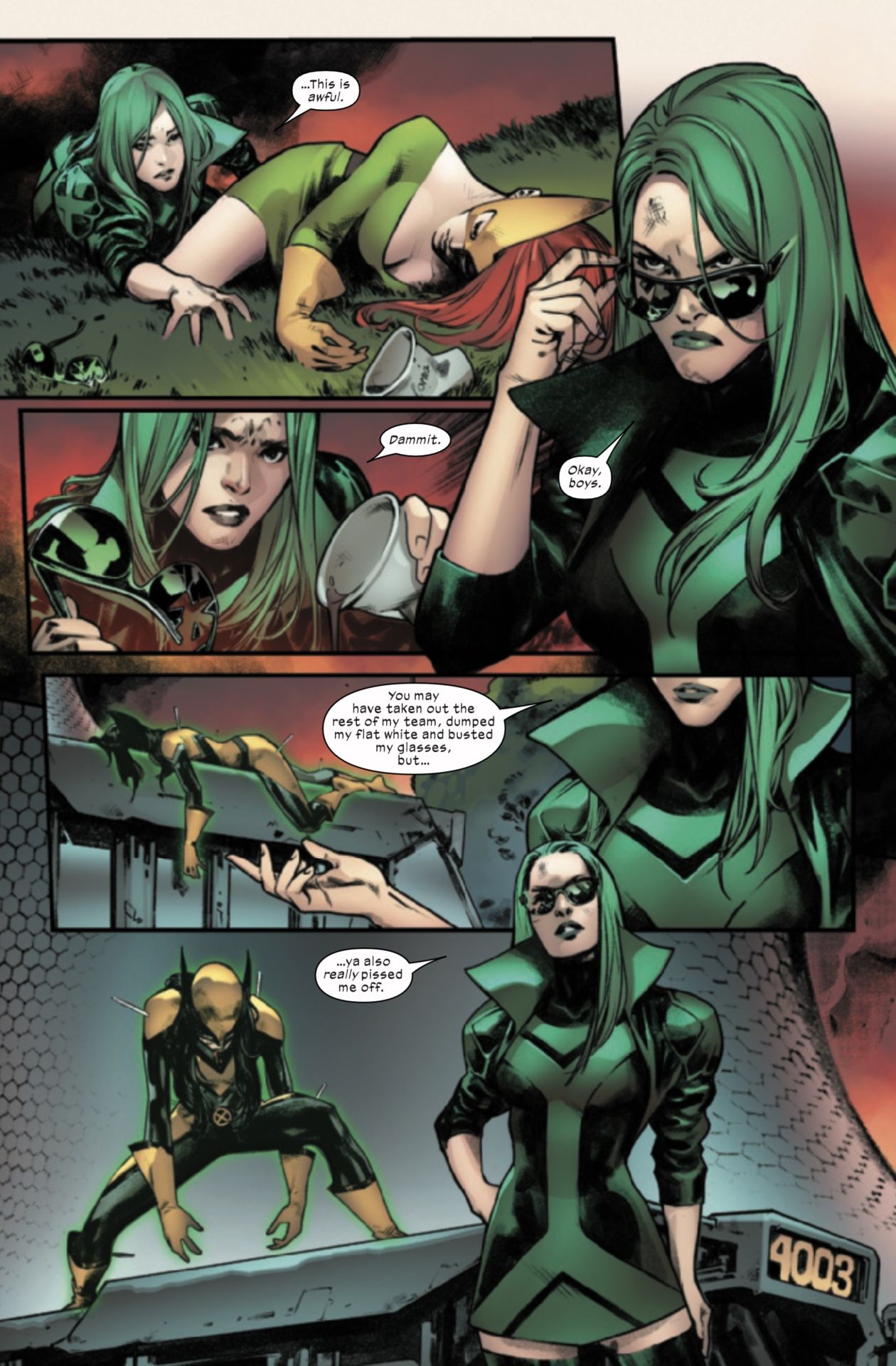 X-Men #5 preview page