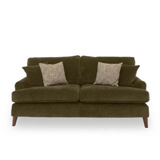 Jackson 3 seater velvet sofa