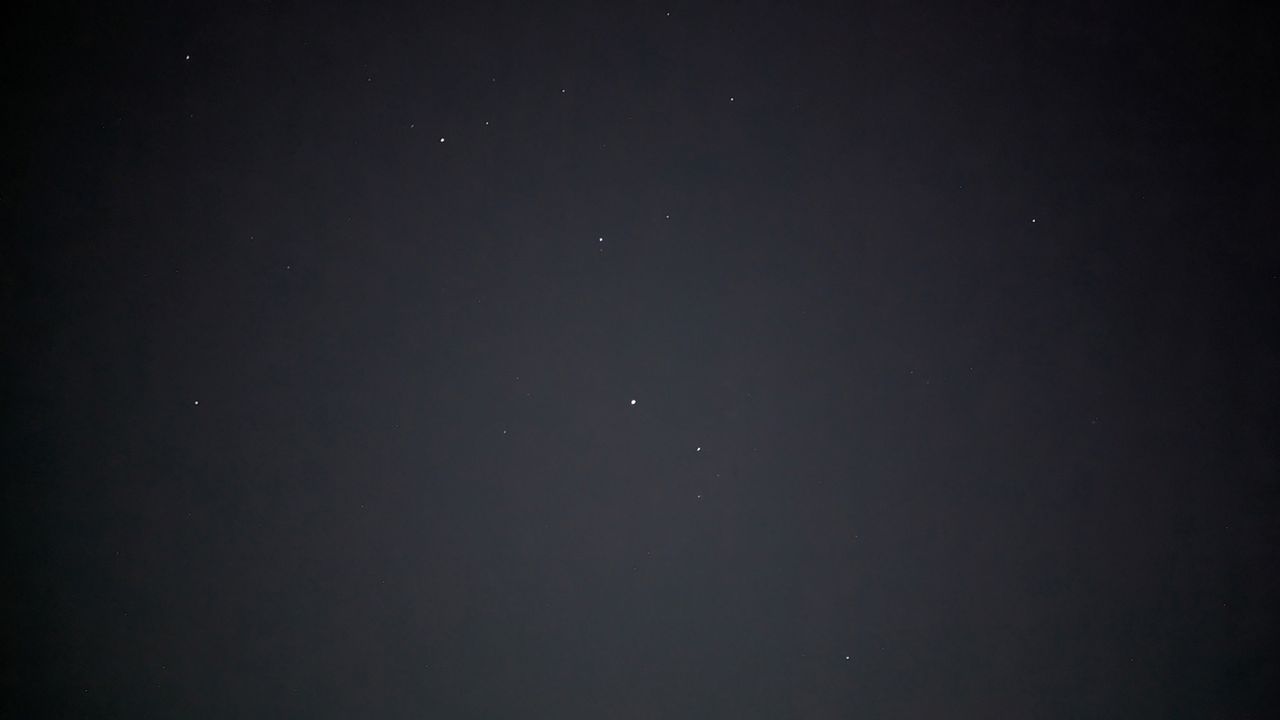 Astrophotograph example images taken with the phone