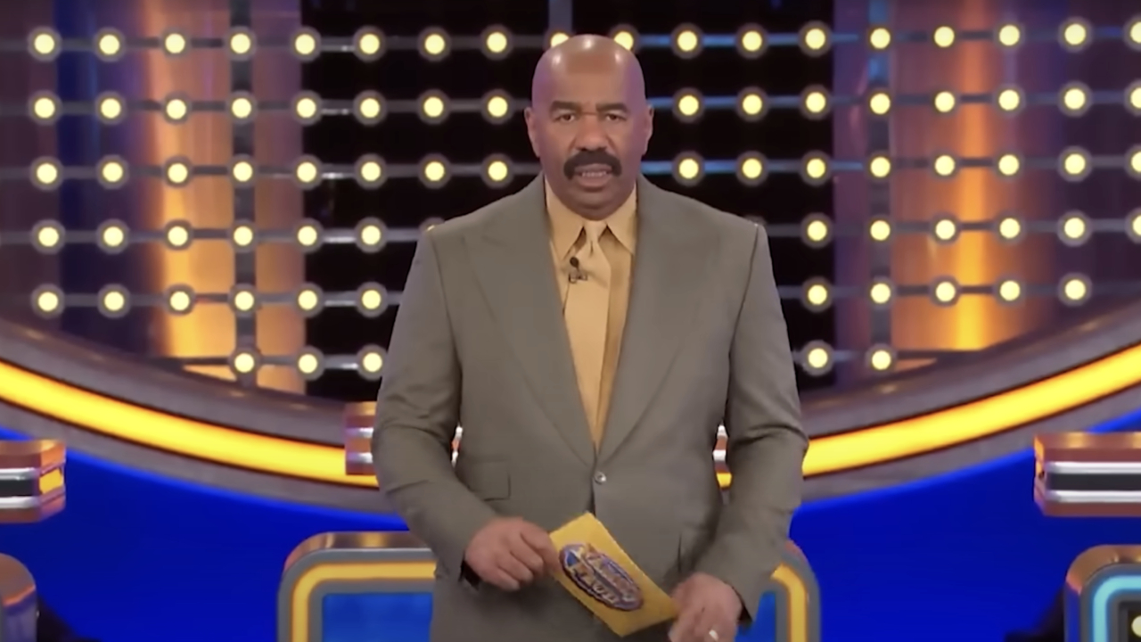 Steve Harvey on Family Feud