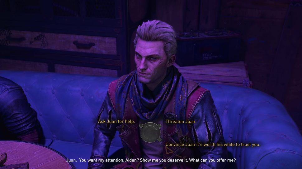 All Dying Light 2 Juan choices, and whether to drink, help or stick