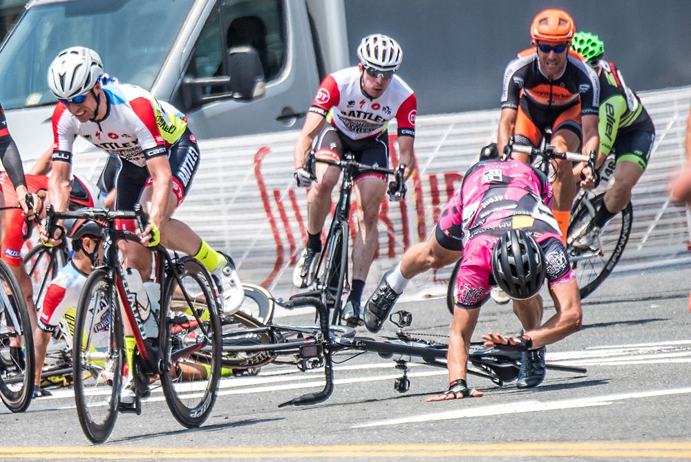 One of today's crashes.