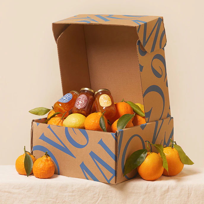 A box of citrus and marmalade from Marmalade Grove