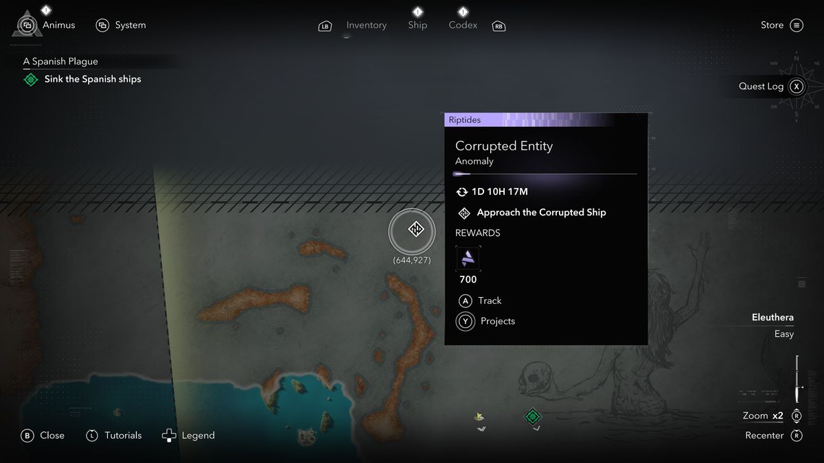 Black Flag Resynced Data Fragments - Corrupted ship