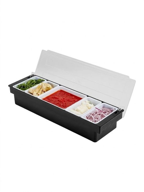 Lakeland Lidded Pizza Topping Station