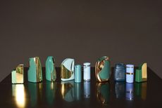 Colourful vases by Interni Venosta