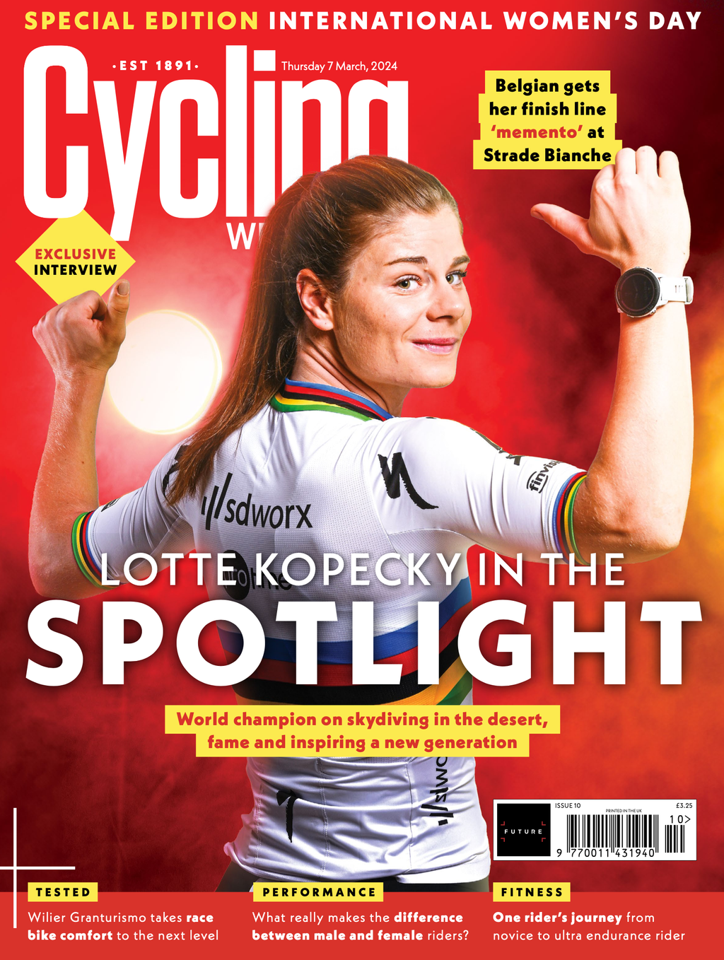 Interviewing Lotte Kopecky - the best cyclist in the world | Cycling Weekly