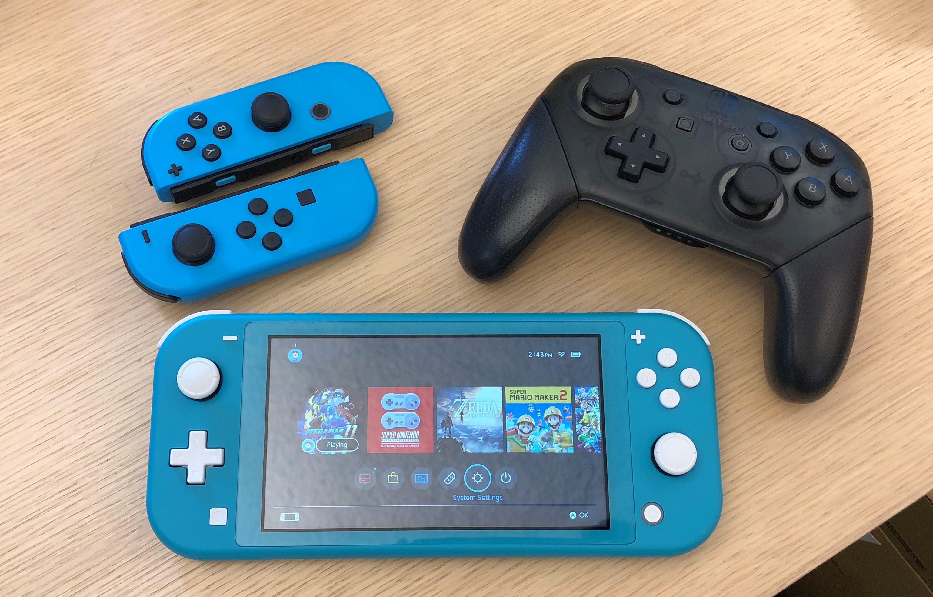 Pro Controller to Nintendo Switch Lite 