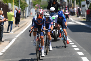 The breakaway on stage 10 of the Giro d'Italia