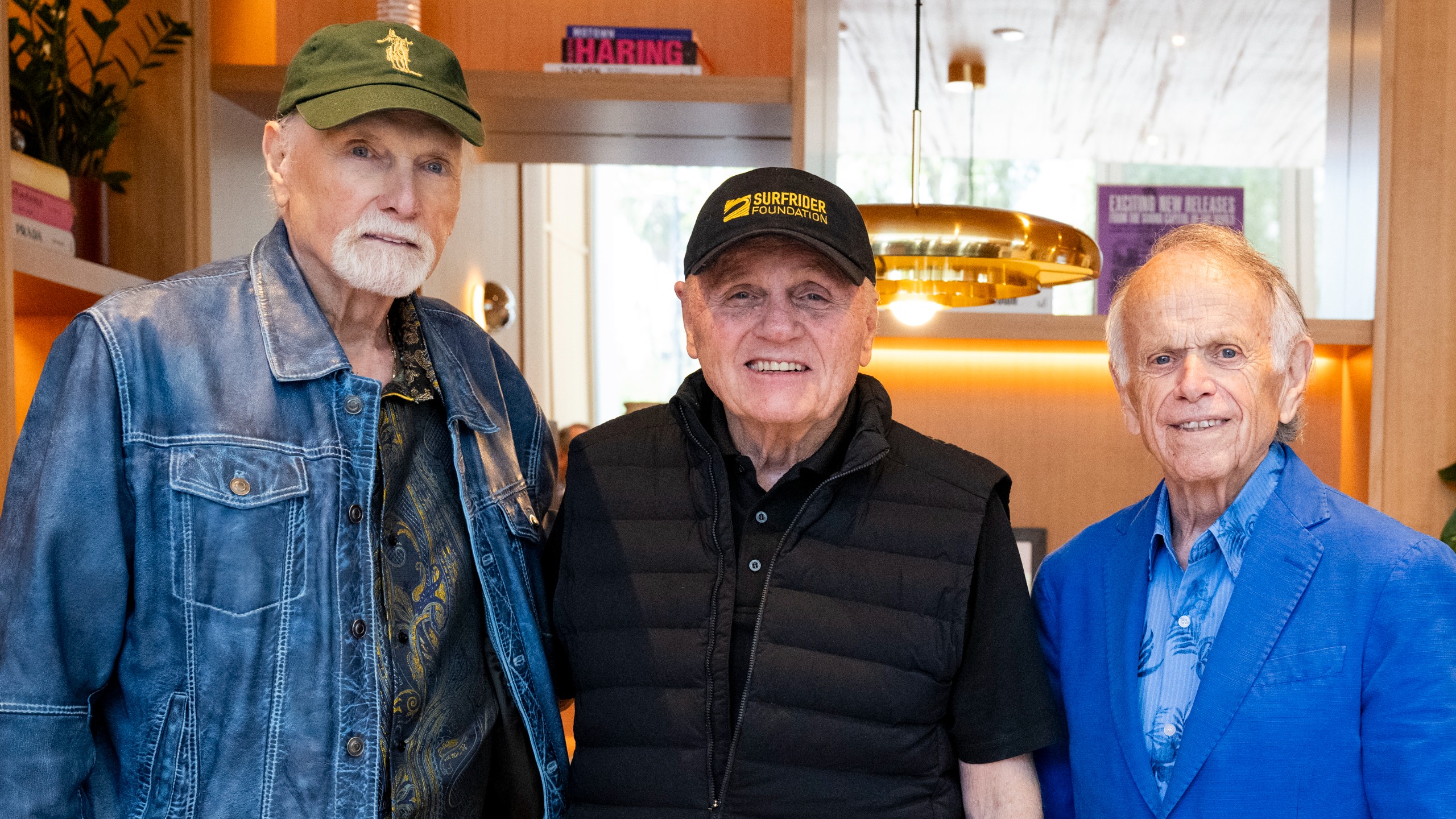 Mike Love, Bruce Johnston and Al Jardine