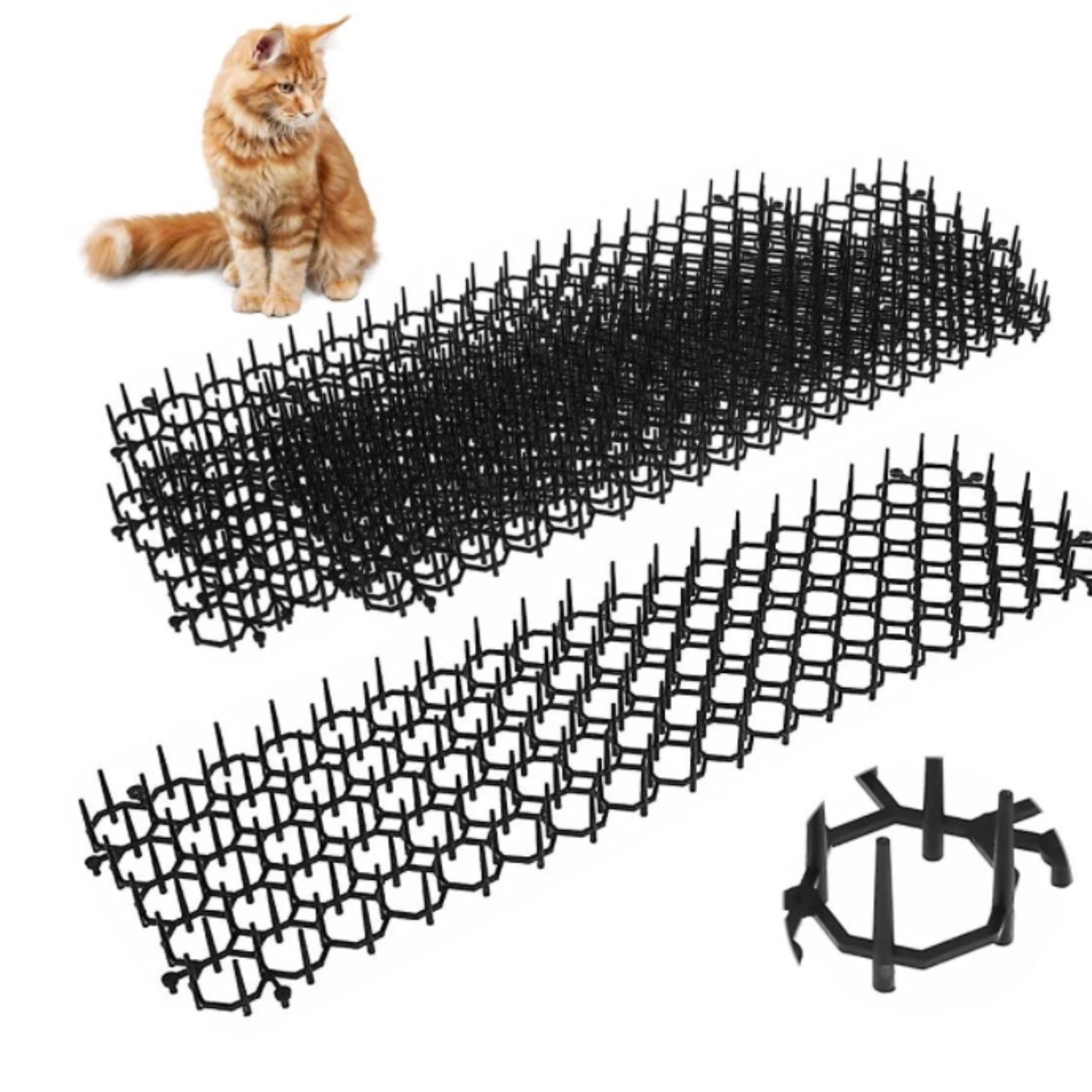 GEEZY, 6 Pack Prickle Strips Animal Repellent