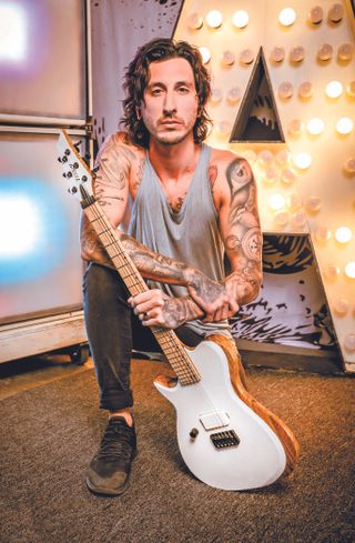 Cameron Liddell with his Kiesel SCB