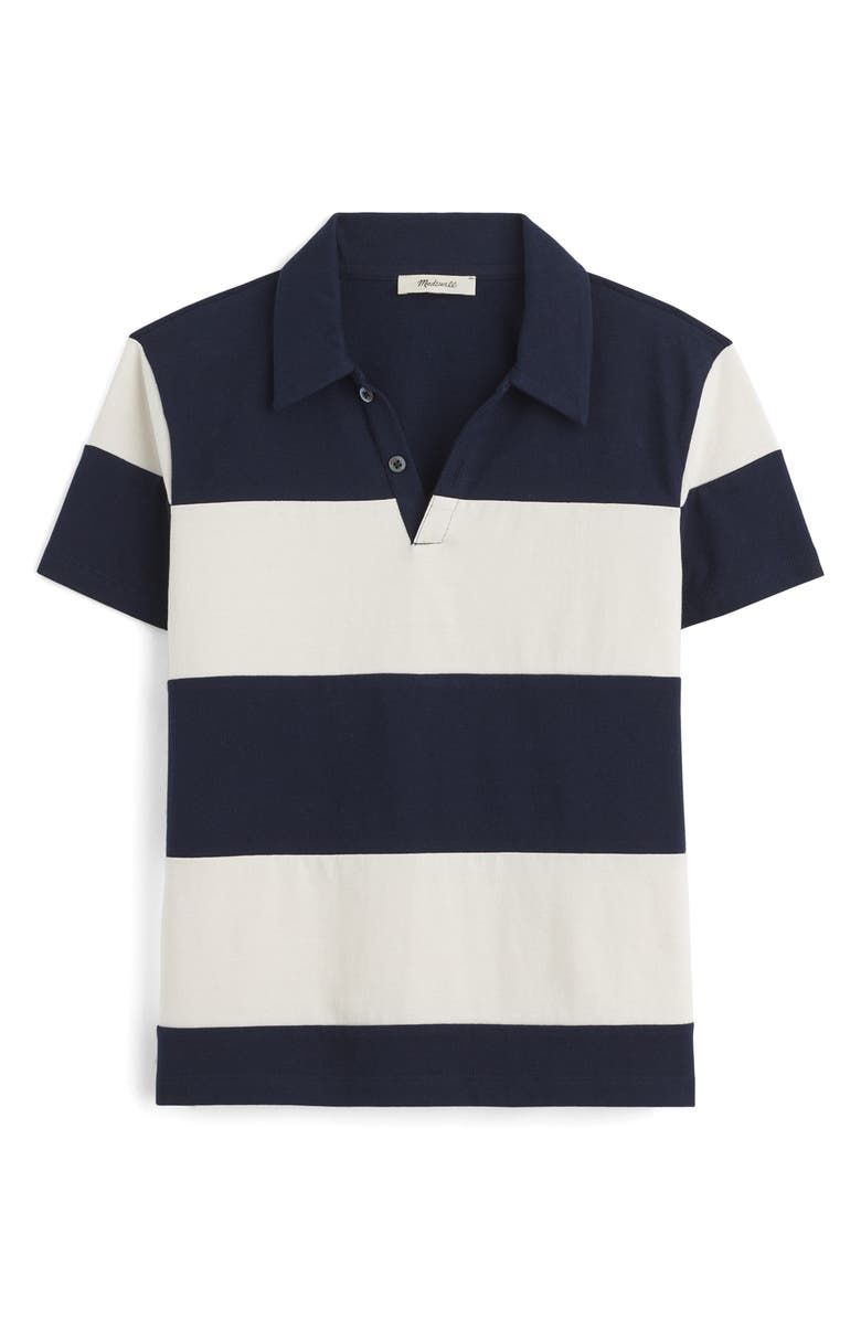 Pieced Boxy Polo