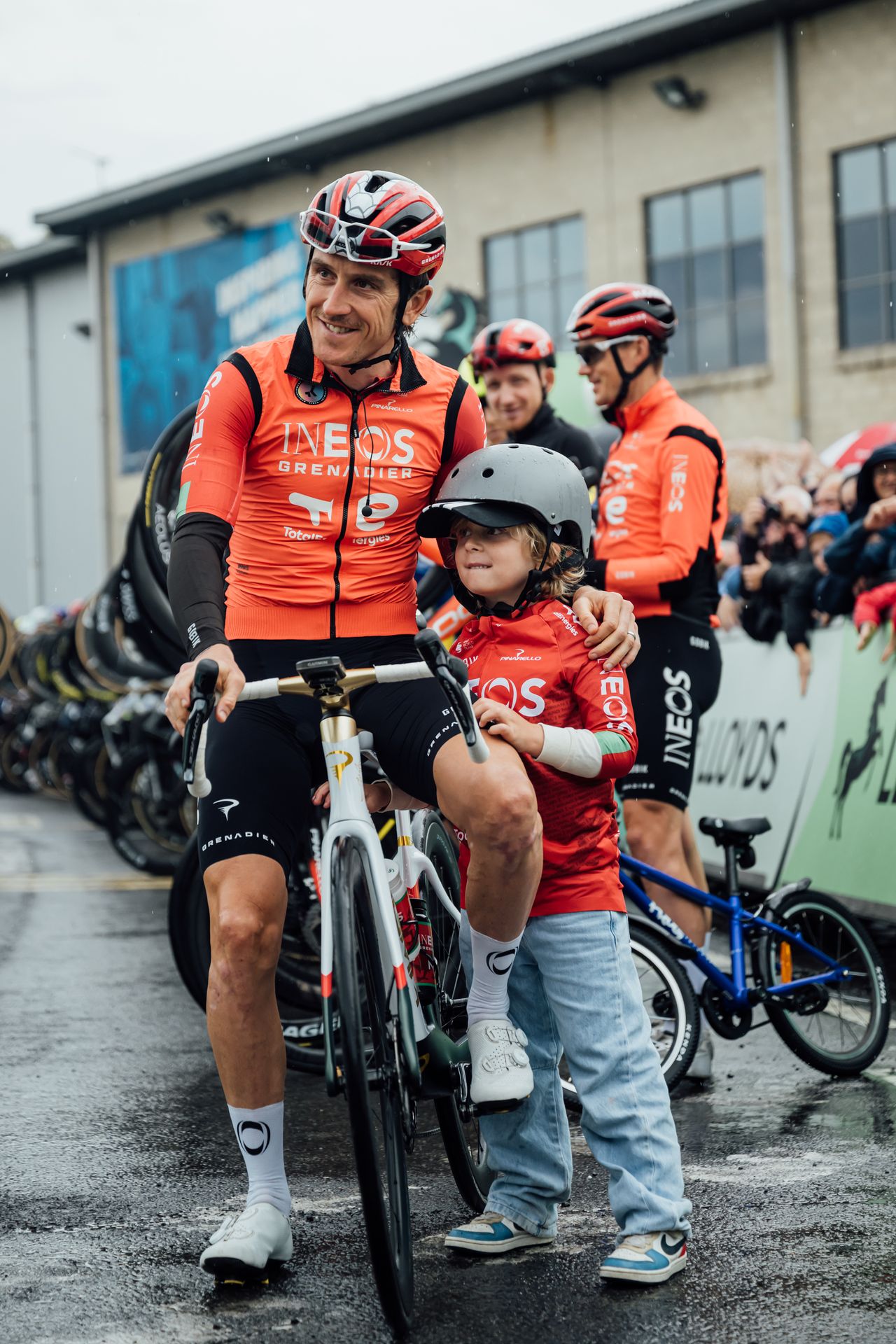Geraint Thomas at the Tour of Britain