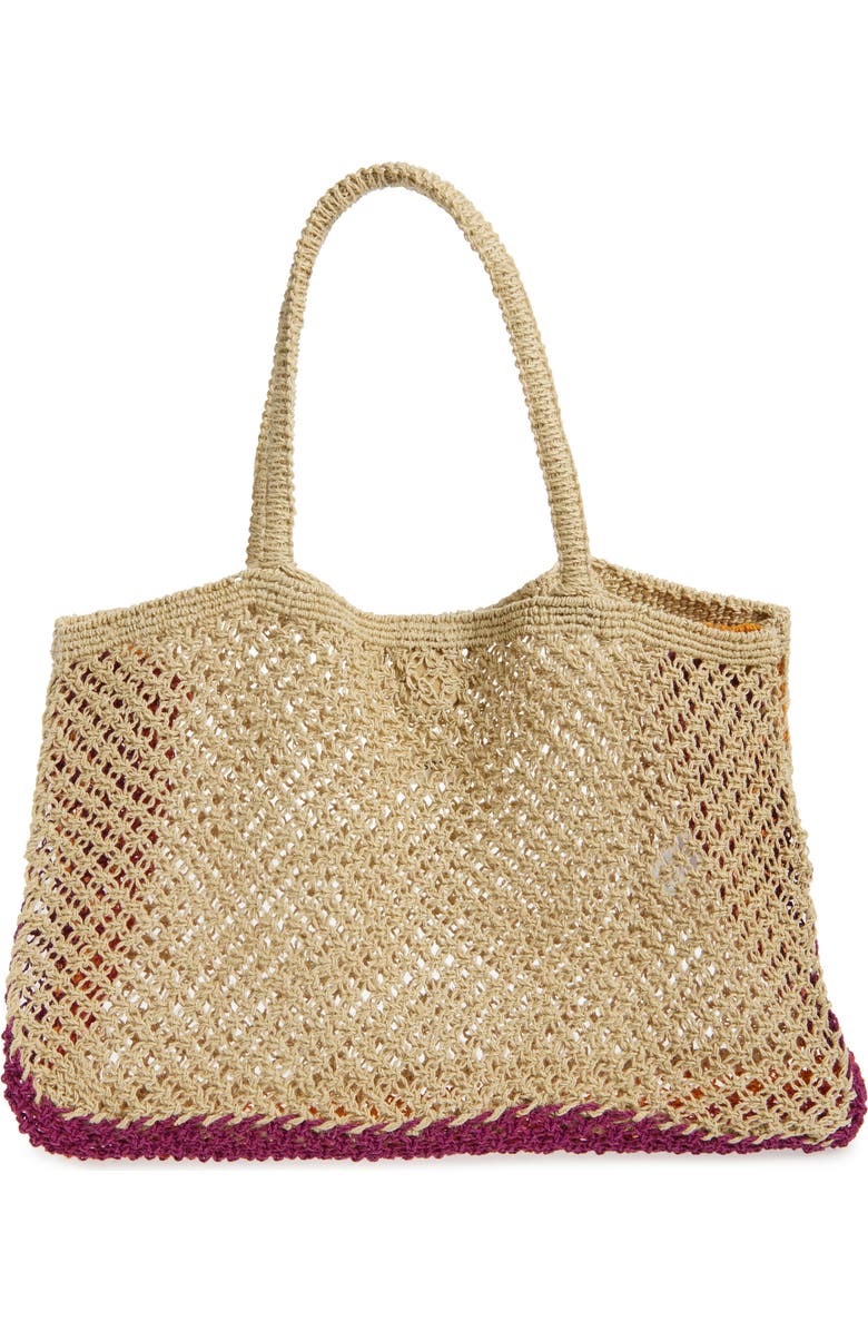 Moonlight Woven Jute Tote
