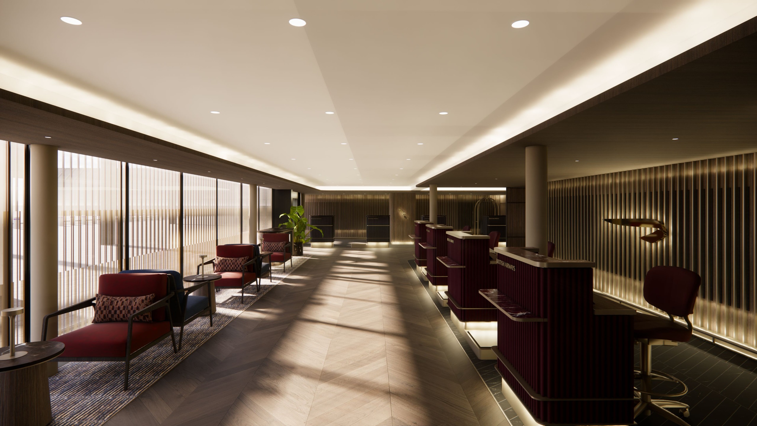 british airways new lounge first class cabin news