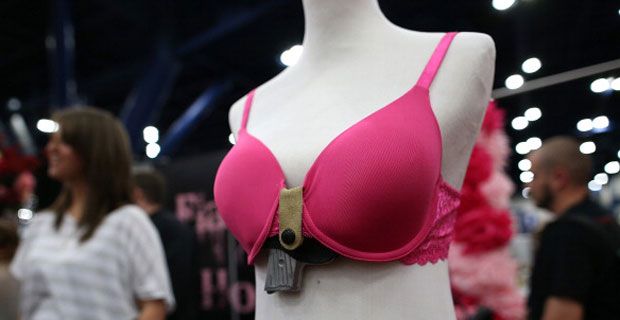 Woman shoots herself in face while adjusting bra holster