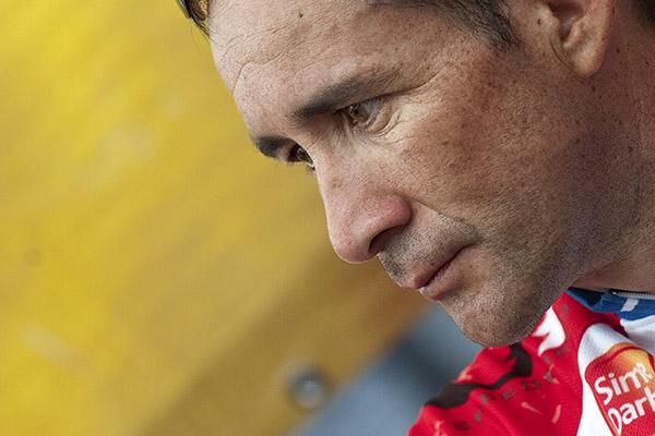 Colombian Libardo Nino Corredor (Le Tua) ponders the final days of the tour as he tries to hold onto a slender lead and the yellow jersey.
