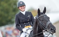 Hayley Watson-Greaves & WG Rubins Nite (206) - Horse Health Grand Prix Freestyle Championship - LeMieux National Dressage Championships 2014 - Stoneleigh Park, Warwickshire, United Kingdom - 21/09/2014 &copy; Jon Stroud Media 2014, all rights reserved