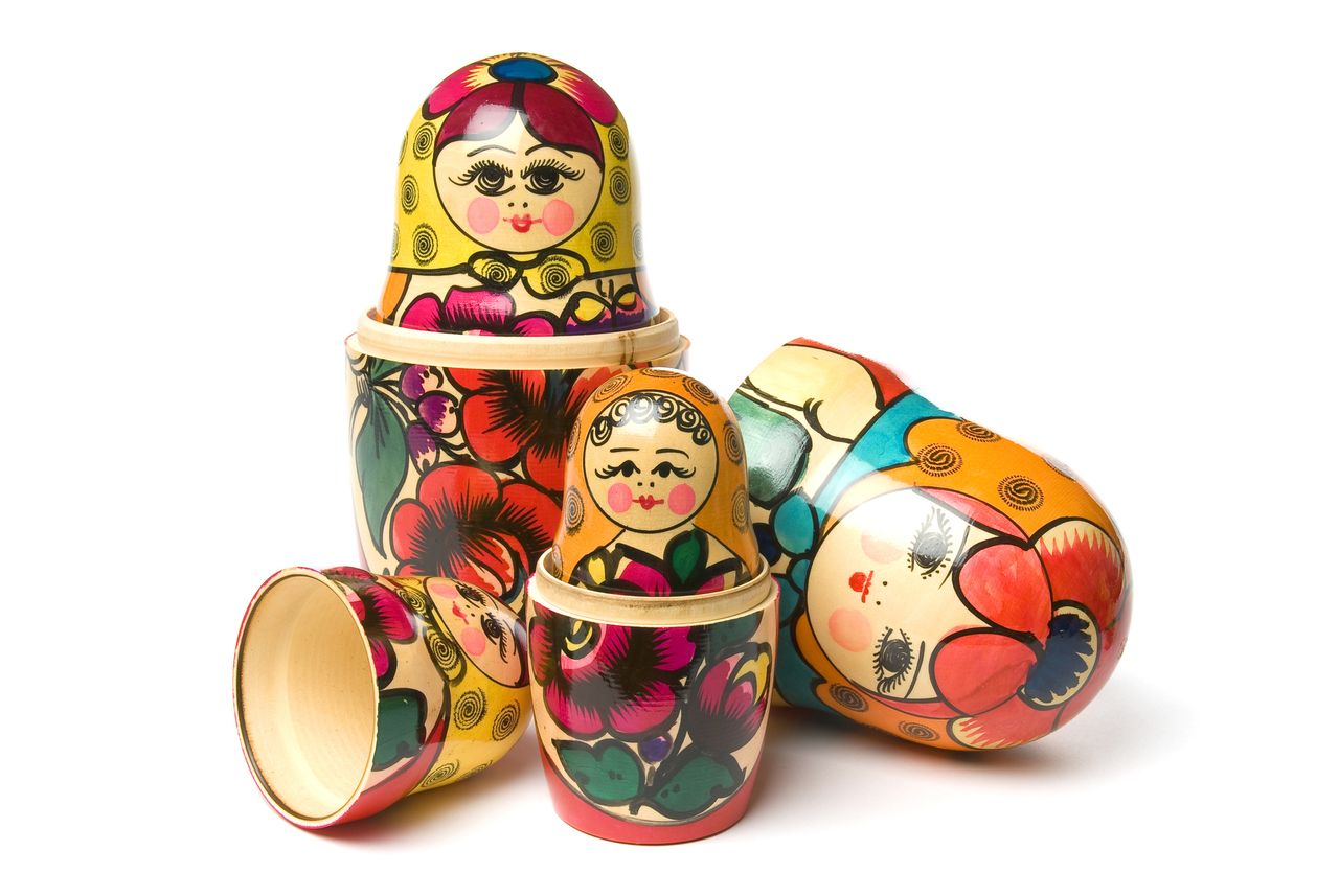 Russian dolls.