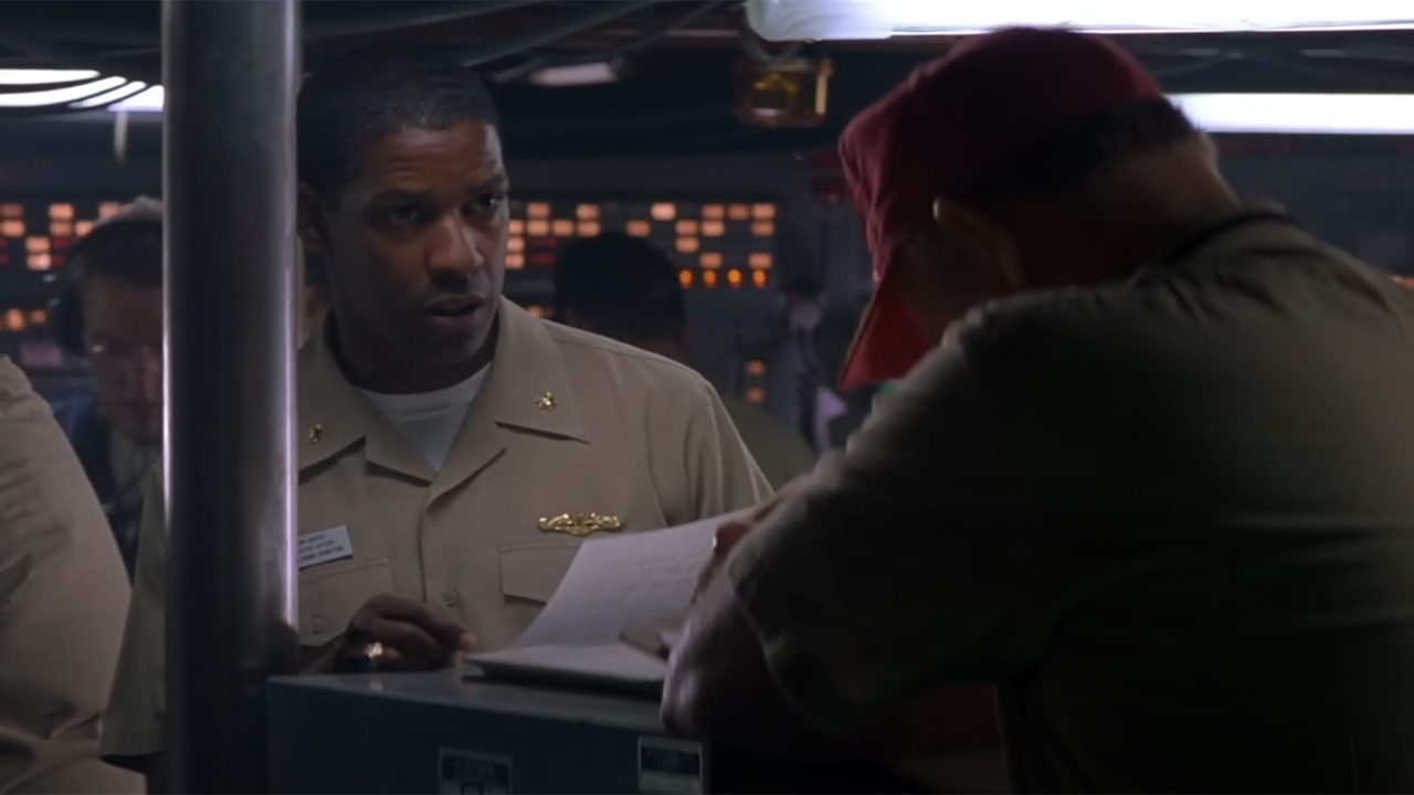 Denzel Washington in Crimson Tide