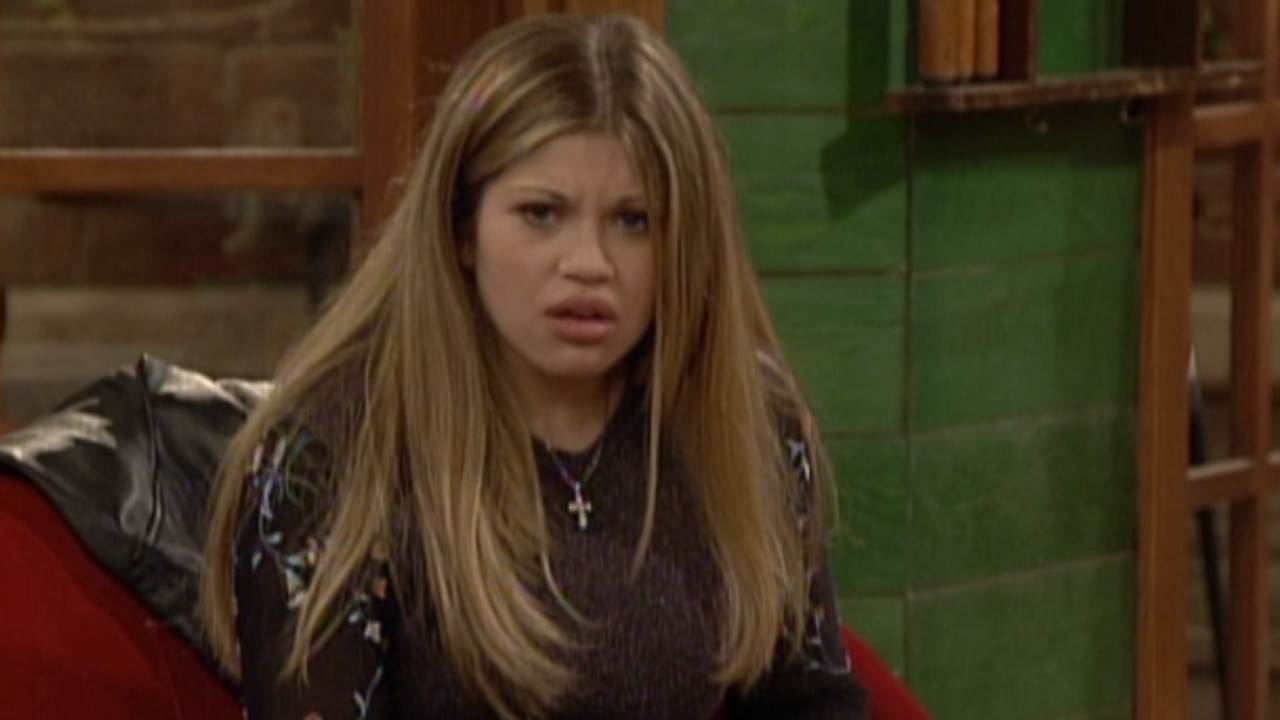 Topanga upset on Boy Meets World.