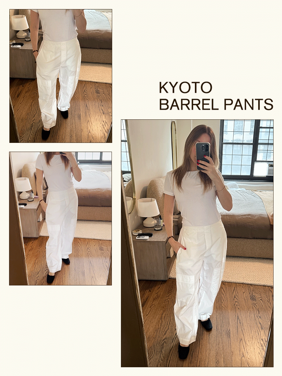 Nikki Chwatt is wearing Leset pants for a try-on and review.