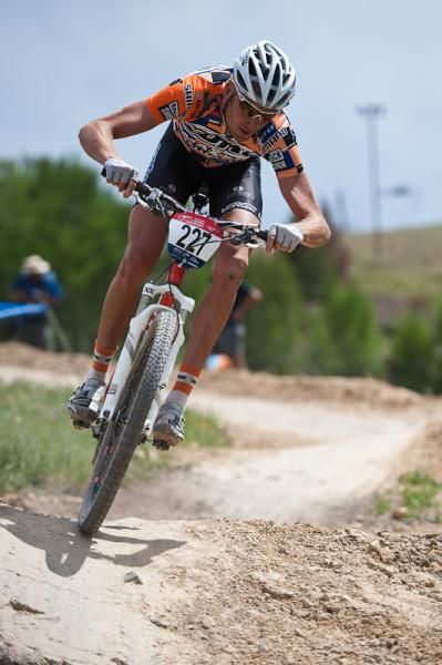 Kona's "Tree Farm", Ryan Trebon, started strong, but faded to sixth by the race's end.