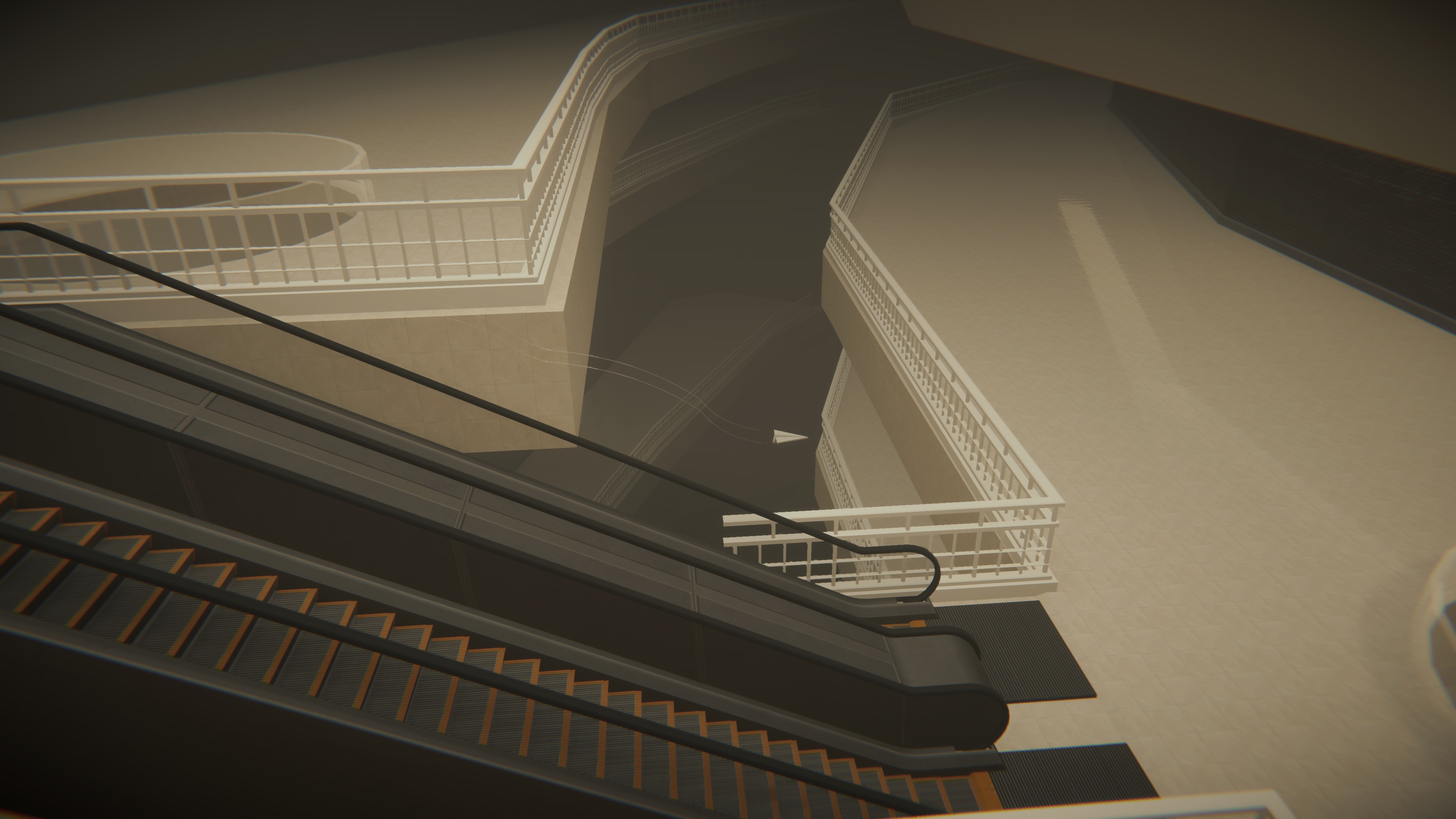 Image of a sparse environment from the indie game Drifted