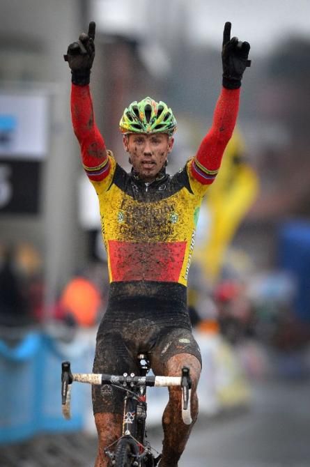 Belgian champion Sven Nys adds another Druivencross victory to his palmares on December 9, 2012