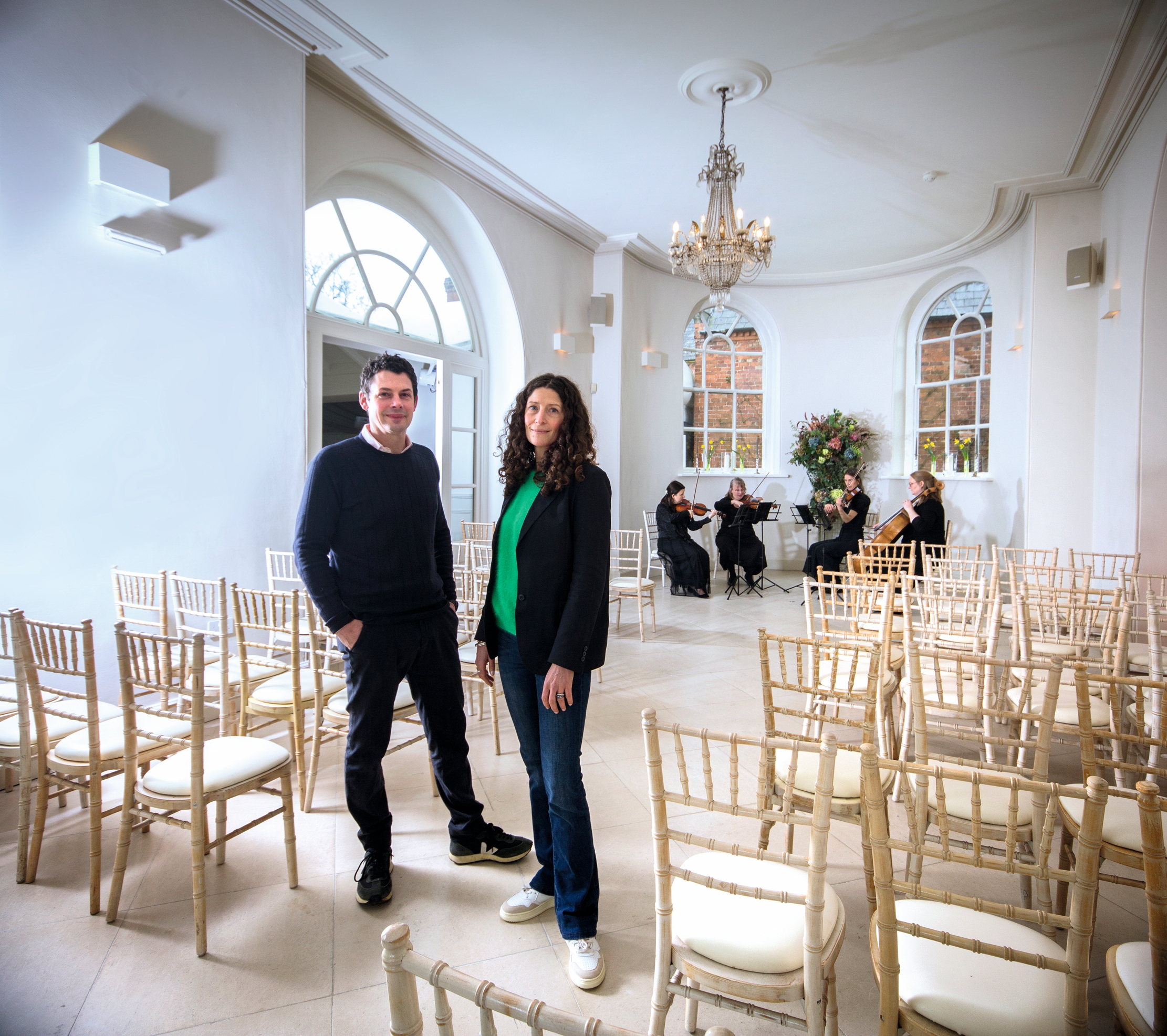 Phil and Susie Godsal at Iscoyd Park