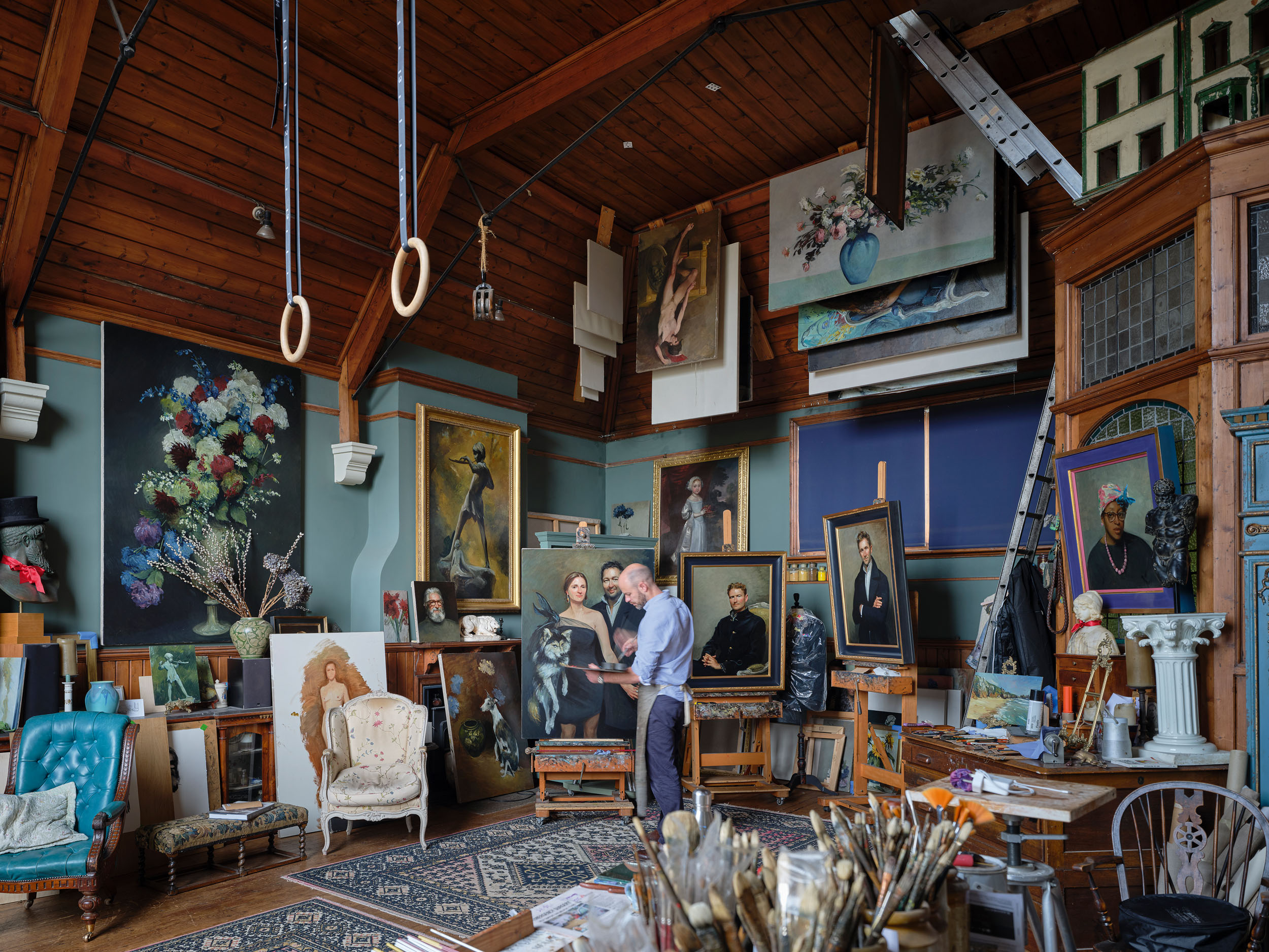 St Paul's Studios photographed by Will Pryce for Country Life