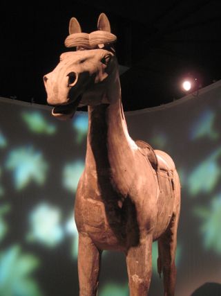 ancient Chinese terracotta horse