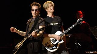 Earl Slick and David Bowie