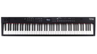 Roland RD-88 digital piano on a white background 