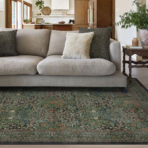 Blackthorn Forest Green Rug