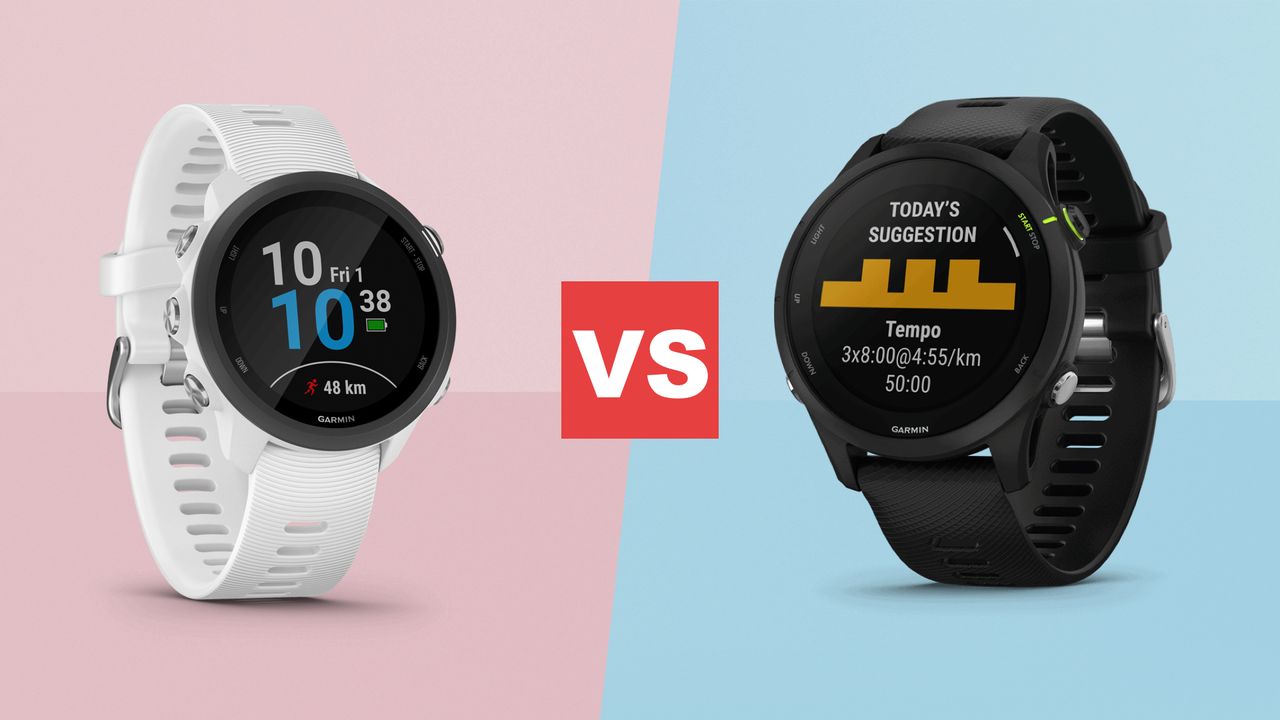 Garmin Forerunner 245 vs Forerunner 255