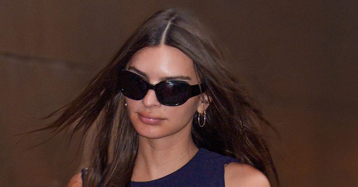 EmRata Wore the High-Value Dress Color That Feels Very In EmRata Wore the High-Value Dress Color That Feels Very In