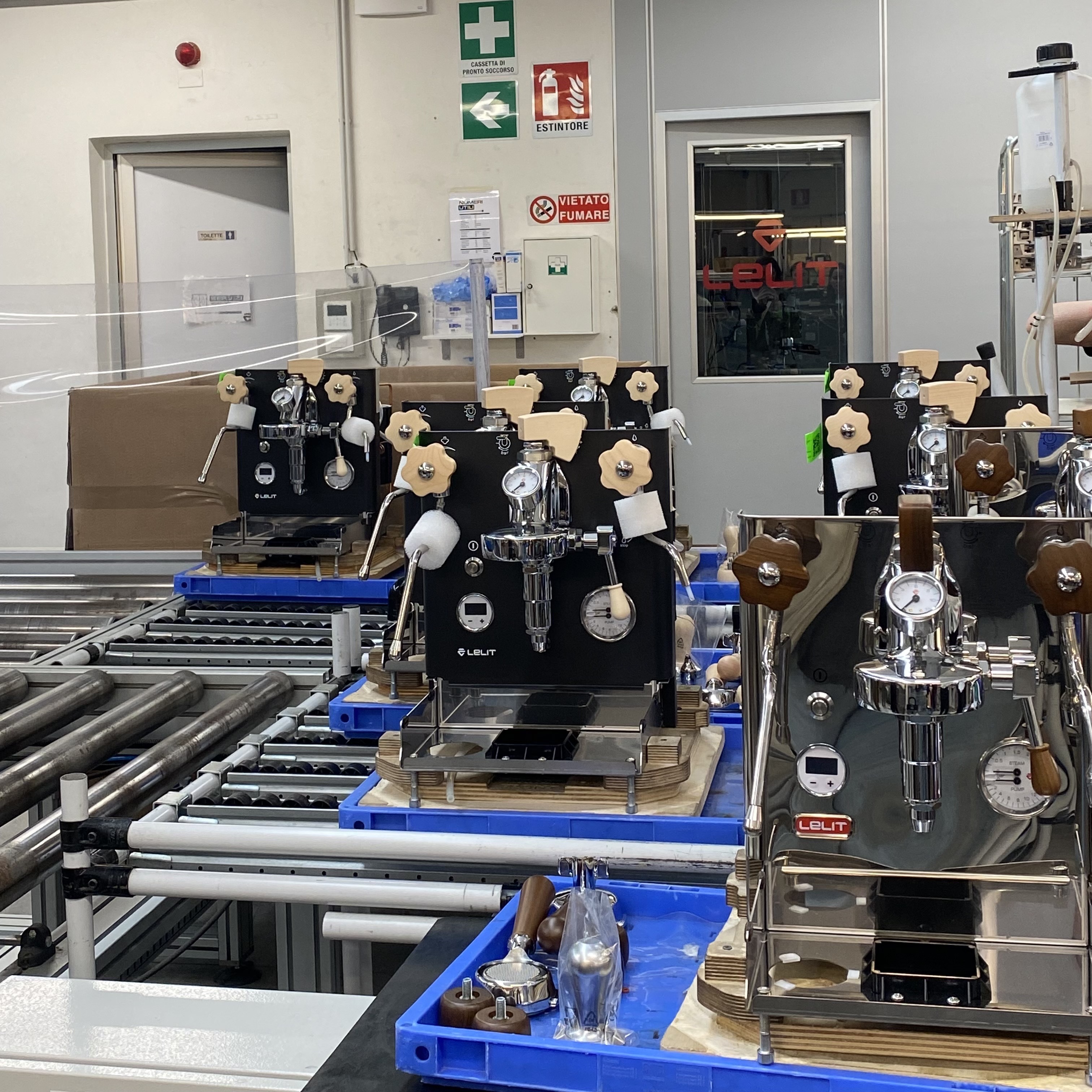 LELIT coffee factory tour