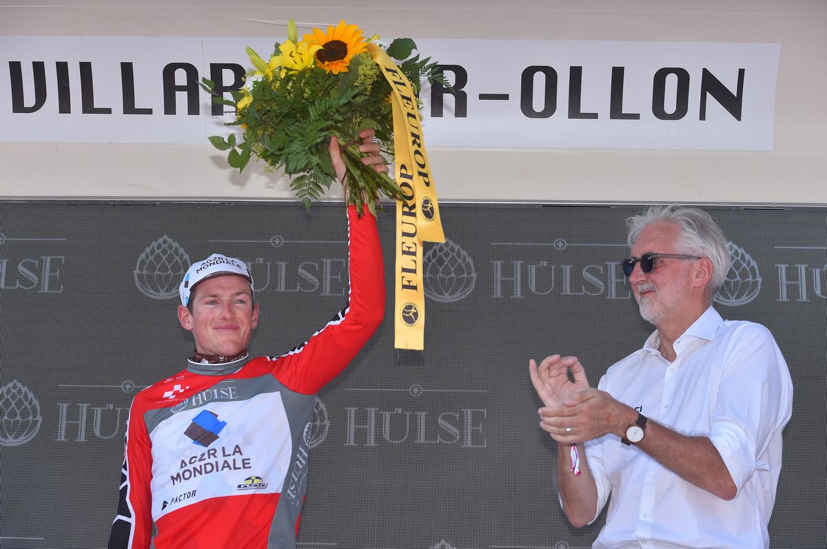 News best Swiss rider, Mathias Frank (AG2R La Mondiale)