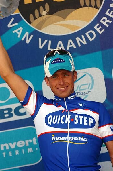 Stijn Devolder (Quick Step) in his retro