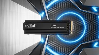 An image of the Crucial T700 Gen5 NVMe SSD