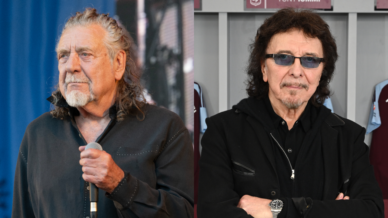Robert Plant and Tony Iommi