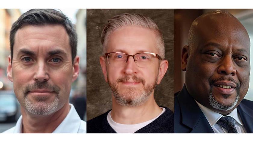 (From l.): Scot Chastain, Chris Hussey and Ross Lytle