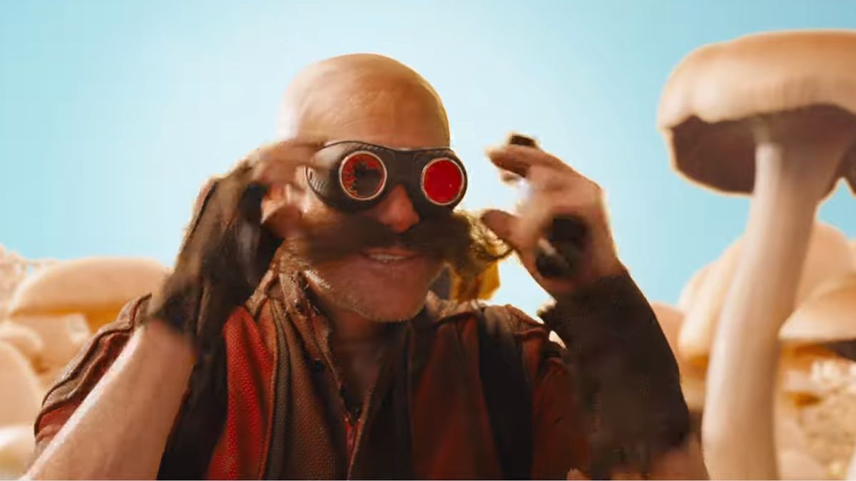 Robotnik with broken goggles.